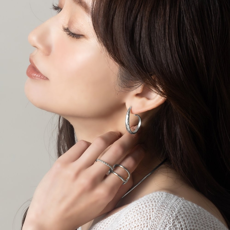 ピアス シルバーポスト 低アレルギー | CREAM-DOT | 詳細画像8 