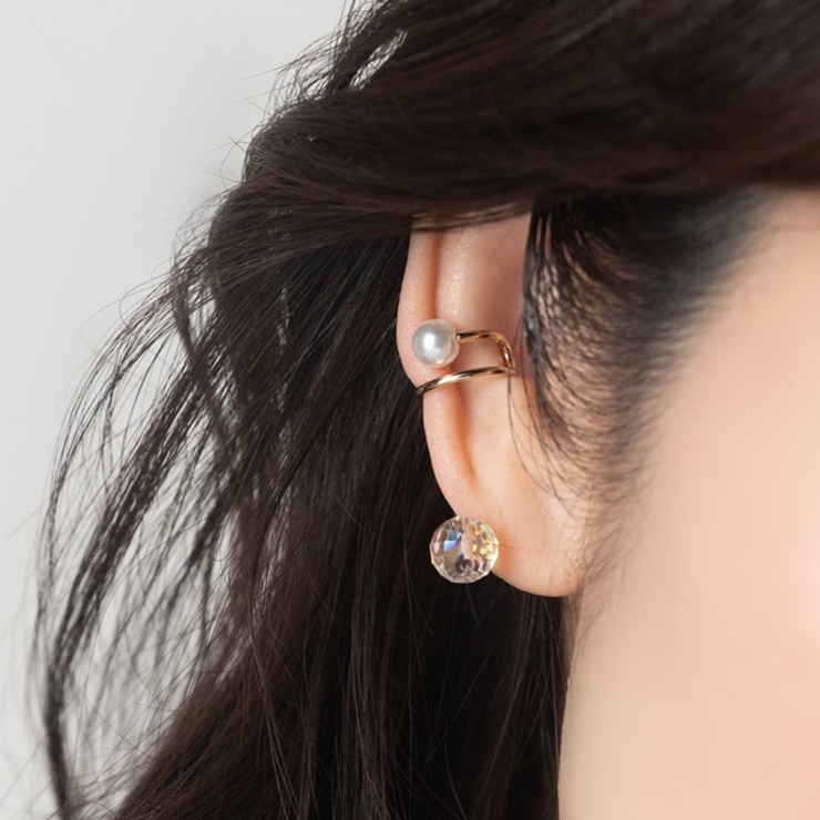 イヤーカフ イヤカフ 片耳用 | CREAM-DOT | 詳細画像1 