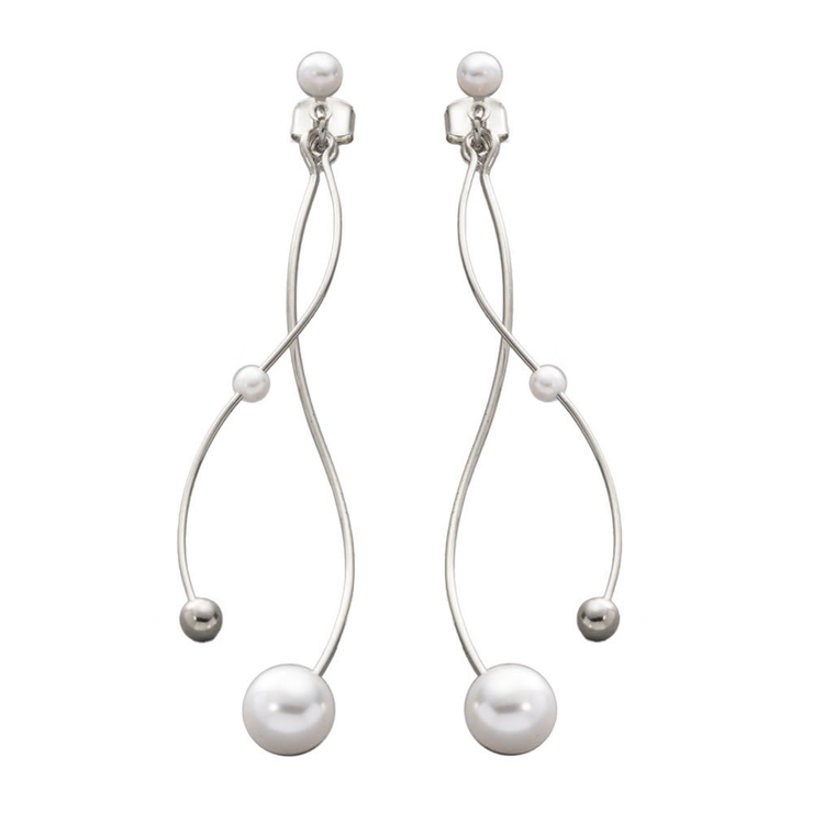 シルバー | 選べる イヤリング ピアス | CREAM-DOT