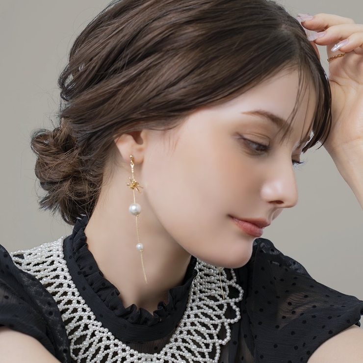 ピアス チタンポスト 低アレルギー | CREAM-DOT | 詳細画像6 