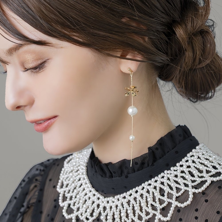 ピアス チタンポスト 低アレルギー | CREAM-DOT | 詳細画像1 