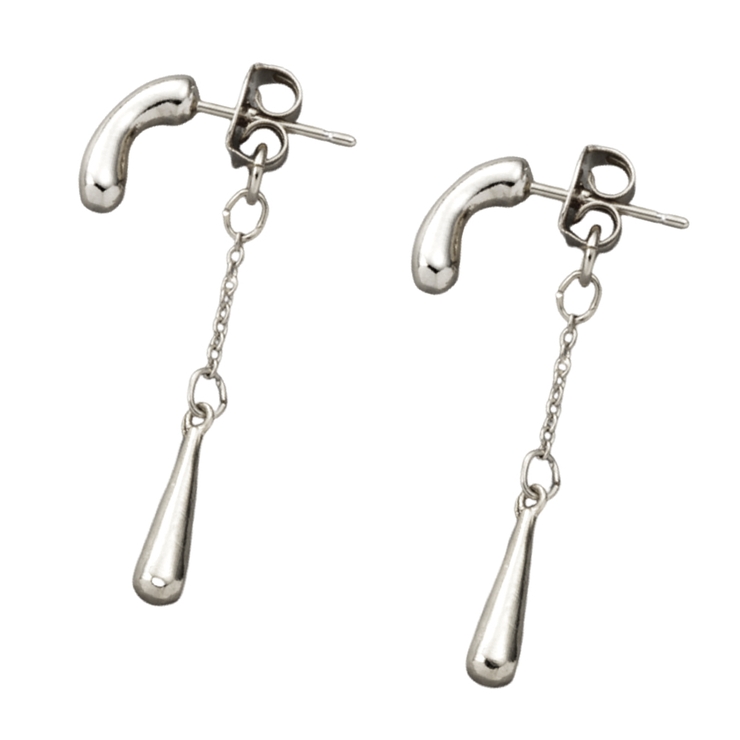 シルバー | ピアス レディース バックキャッチ | CREAM-DOT