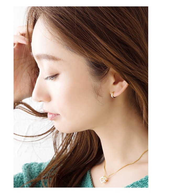 ピアス フープピアス フープピアス | CREAM-DOT | 詳細画像2 