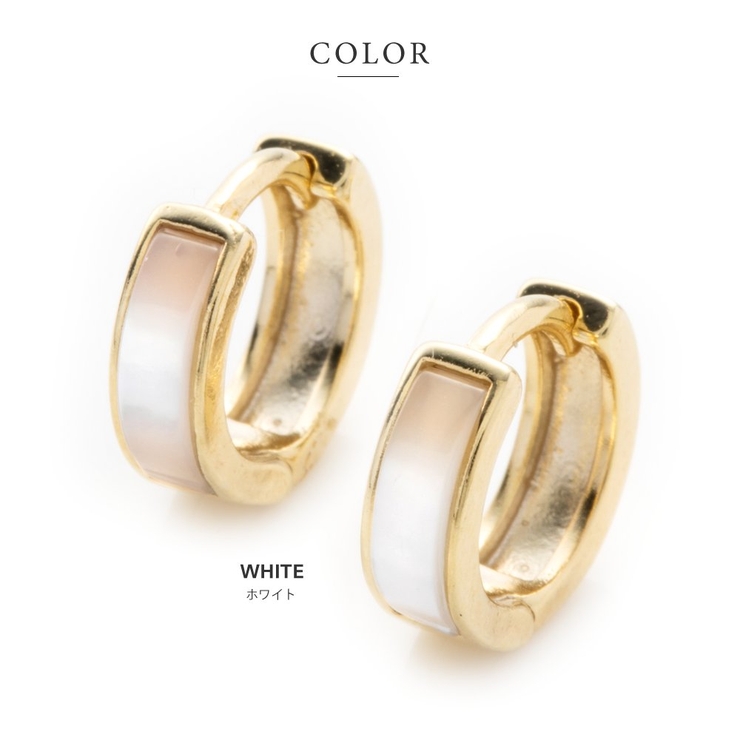 ピアス フープピアス フープピアス | CREAM-DOT | 詳細画像4 