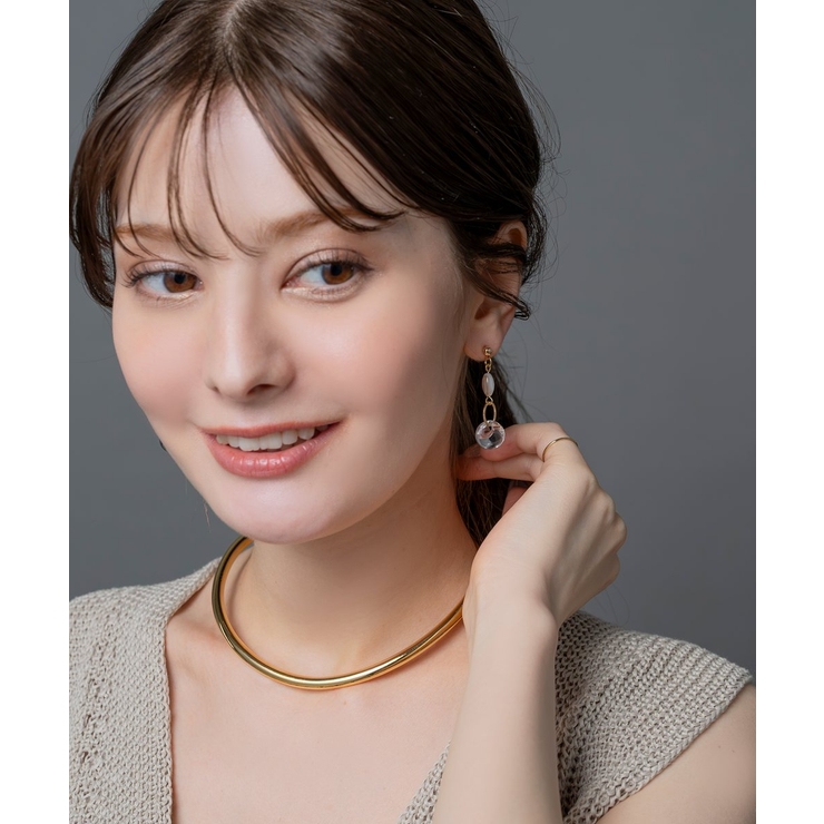 ピアス レディース クリアストーン | CREAM-DOT | 詳細画像8 