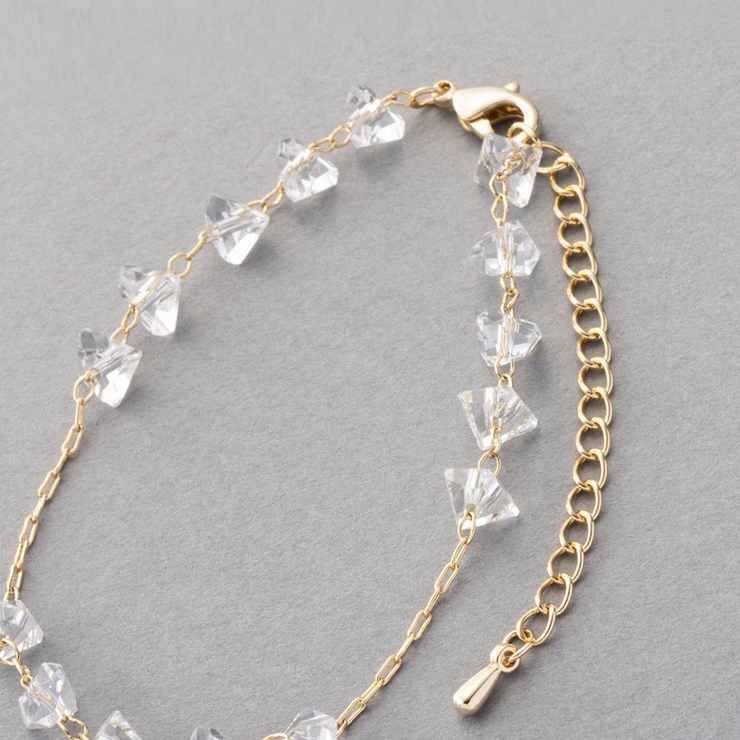 ブレスレット レディース クリアストーン | CREAM-DOT | 詳細画像4 