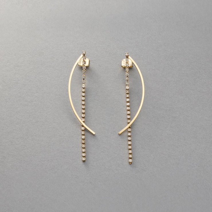 ピアス レディース ビジューライン | CREAM-DOT | 詳細画像2 