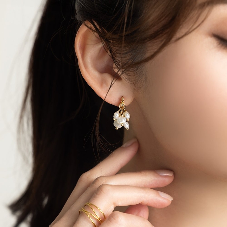 ピアス チタンポスト 低アレルギー | CREAM-DOT | 詳細画像6 