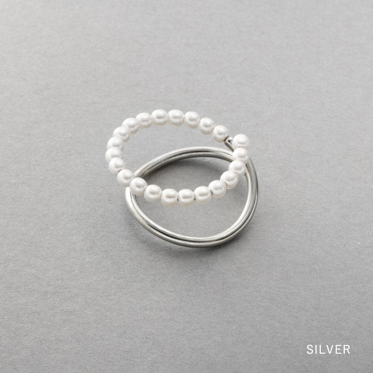 イヤーカフ パール メタル | CREAM-DOT | 詳細画像4 