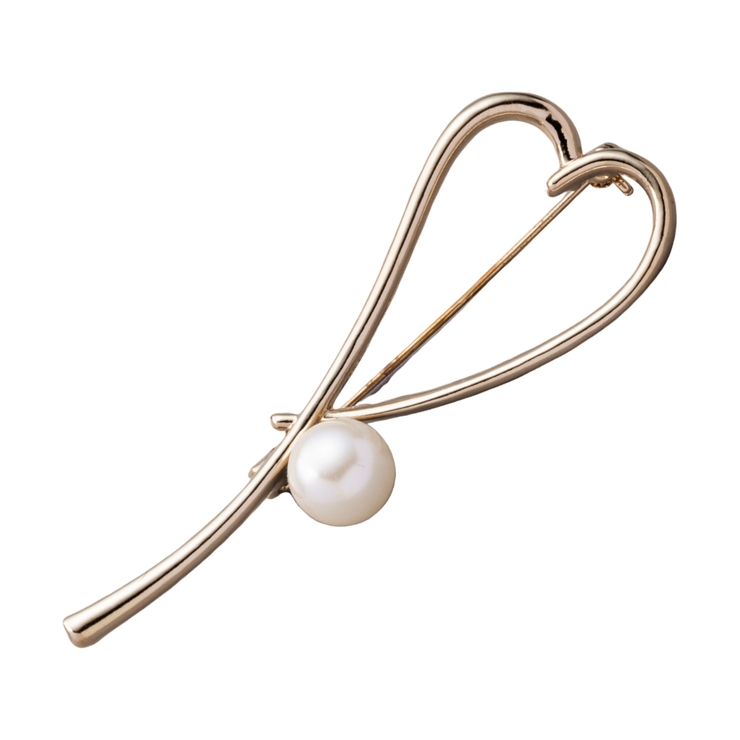 ゴールド | ブローチ フォーマル 卒業式 | CREAM-DOT