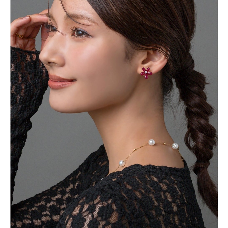 ピアス チタンポスト 低アレルギー | CREAM-DOT | 詳細画像12 