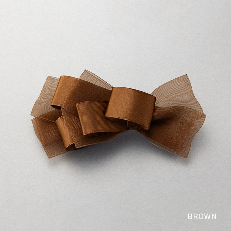 バレッタ リボン アシンメトリー | CREAM-DOT | 詳細画像3 