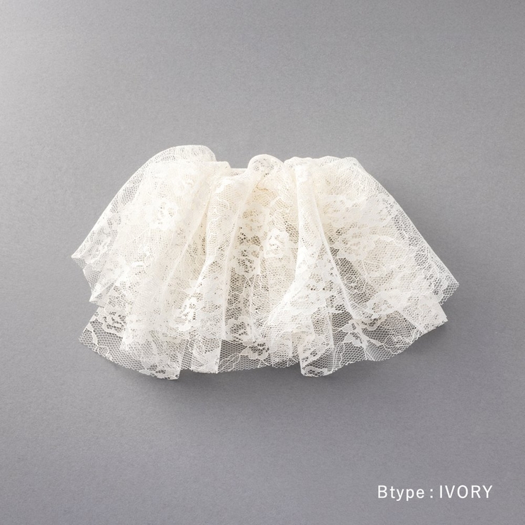 バレッタ フリル 大きめ | CREAM-DOT | 詳細画像5 