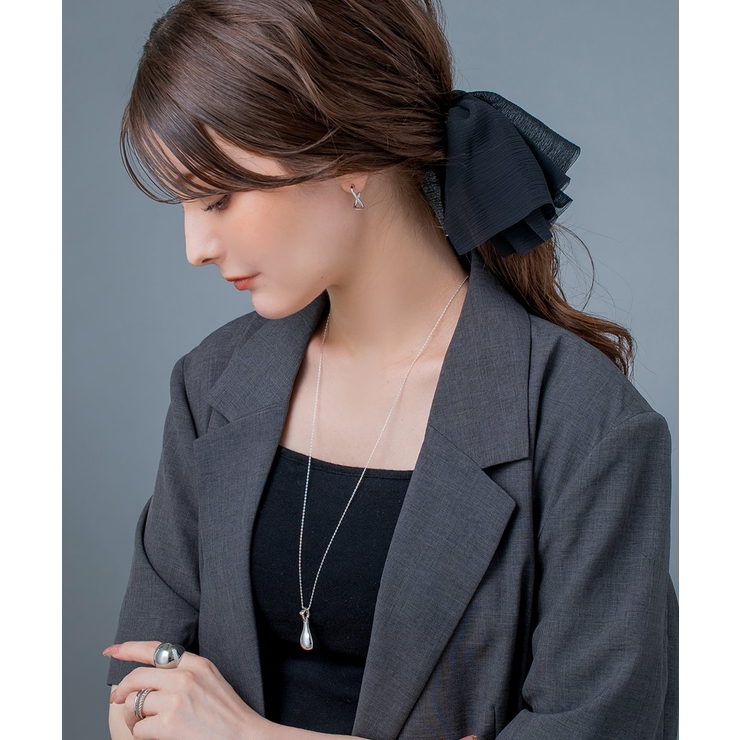 バレッタ フリル 大きめ | CREAM-DOT | 詳細画像10 