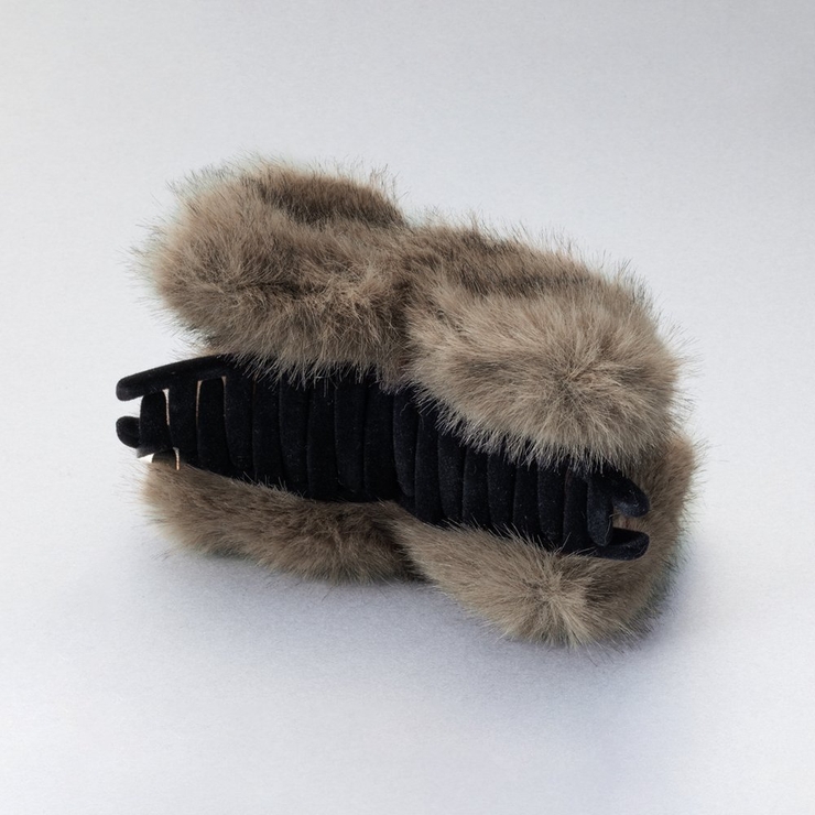 バンスクリップ ヘアクリップ ファー | CREAM-DOT | 詳細画像7 