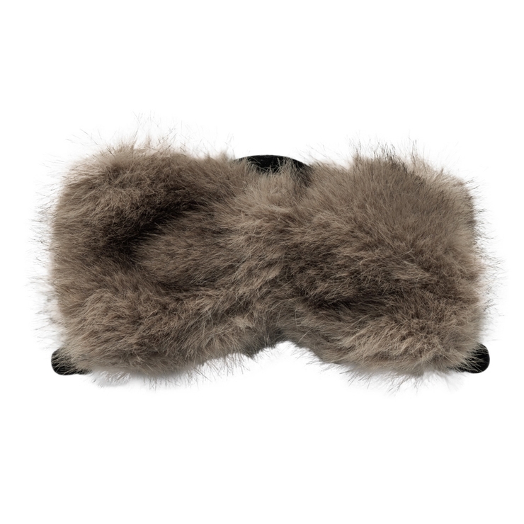 モカ | バンスクリップ ヘアクリップ ファー | CREAM-DOT