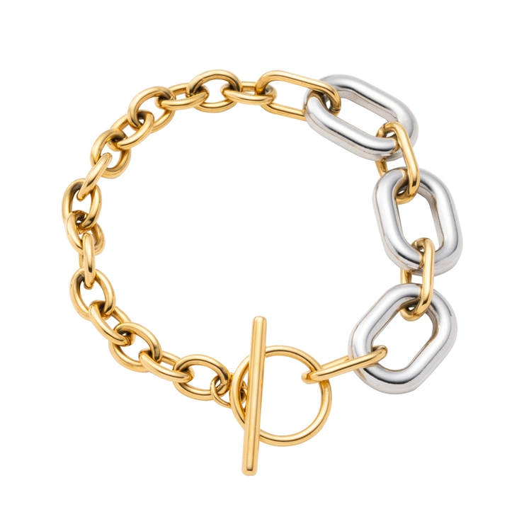 ミックス | ステンレス製 ブレスレット 金属アレルギー | CREAM-DOT