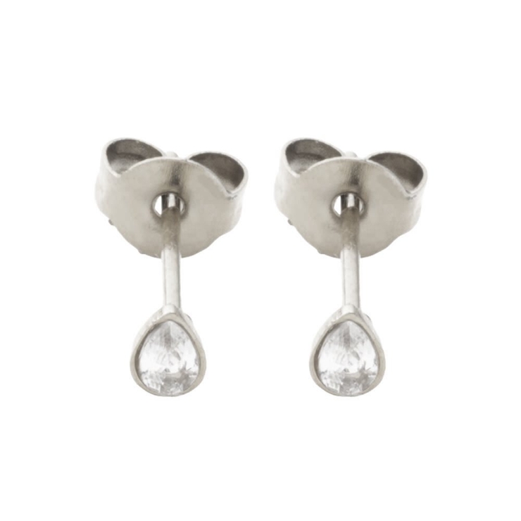 シルバー | ステンレス製 ピアス 金属アレルギー | CREAM-DOT