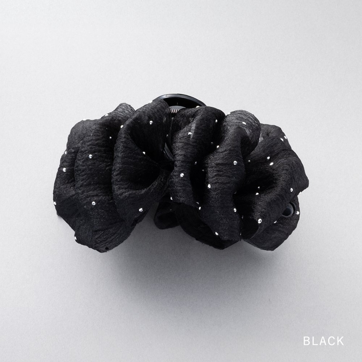 バンスクリップ ヘアクリップ シフォン | CREAM-DOT | 詳細画像4 