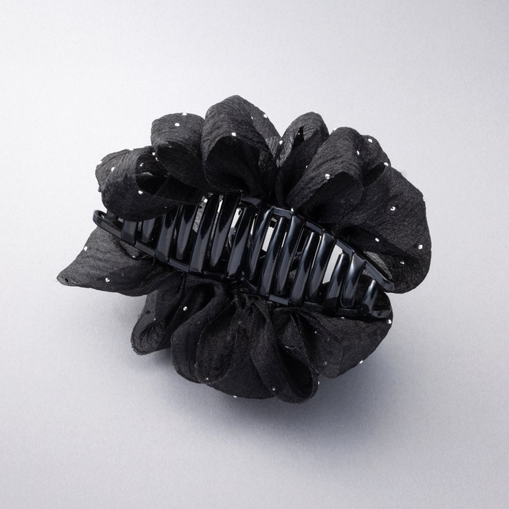 バンスクリップ ヘアクリップ シフォン | CREAM-DOT | 詳細画像7 