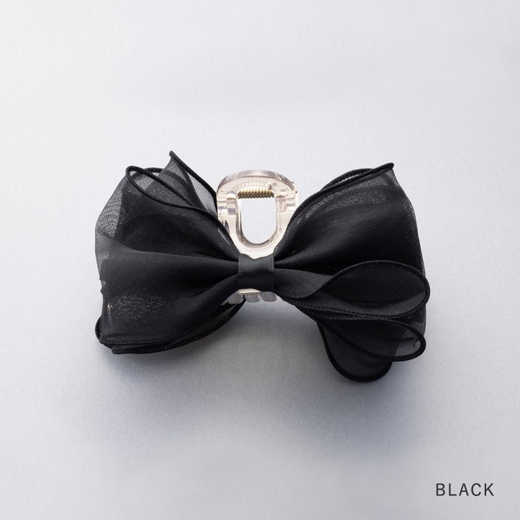 バンスクリップ ヘアクリップ リボン | CREAM-DOT | 詳細画像5 