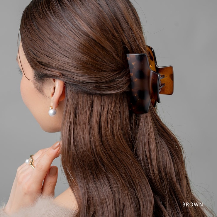 バンスクリップ スクエア シンプル | CREAM-DOT | 詳細画像10 