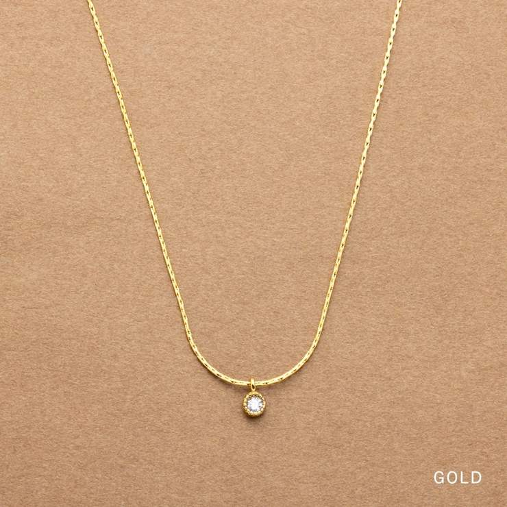 サージカルステンレス 金属アレルギー対応 ネックレス | CREAM-DOT | 詳細画像4 