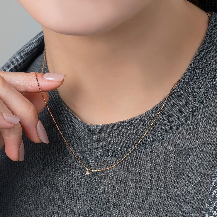 サージカルステンレス 金属アレルギー対応 ネックレス | CREAM-DOT | 詳細画像10 