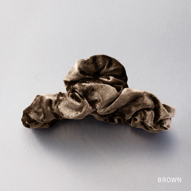 バンスクリップ ヘアクリップ ベロア | CREAM-DOT | 詳細画像5 