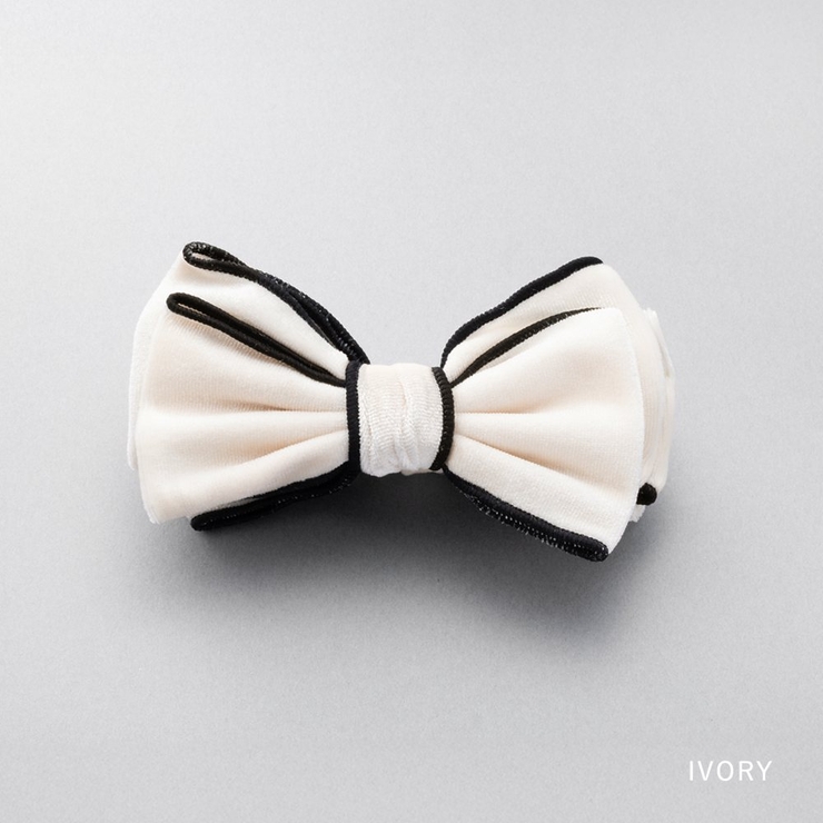 バナナクリップ ベロア リボン | CREAM-DOT | 詳細画像6 