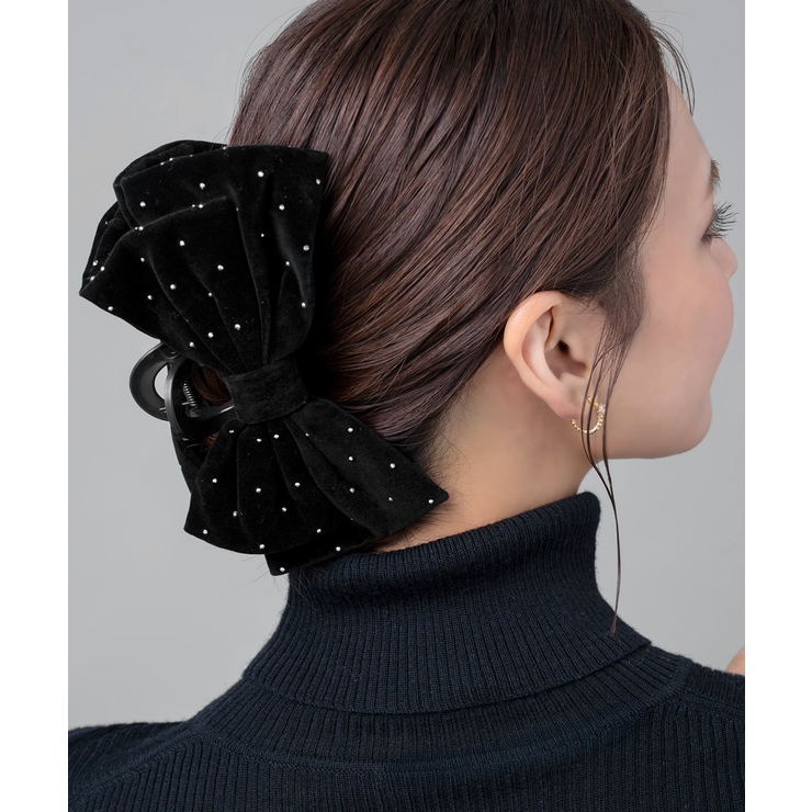 バンスクリップ ヘアクリップ リボン | CREAM-DOT | 詳細画像7 