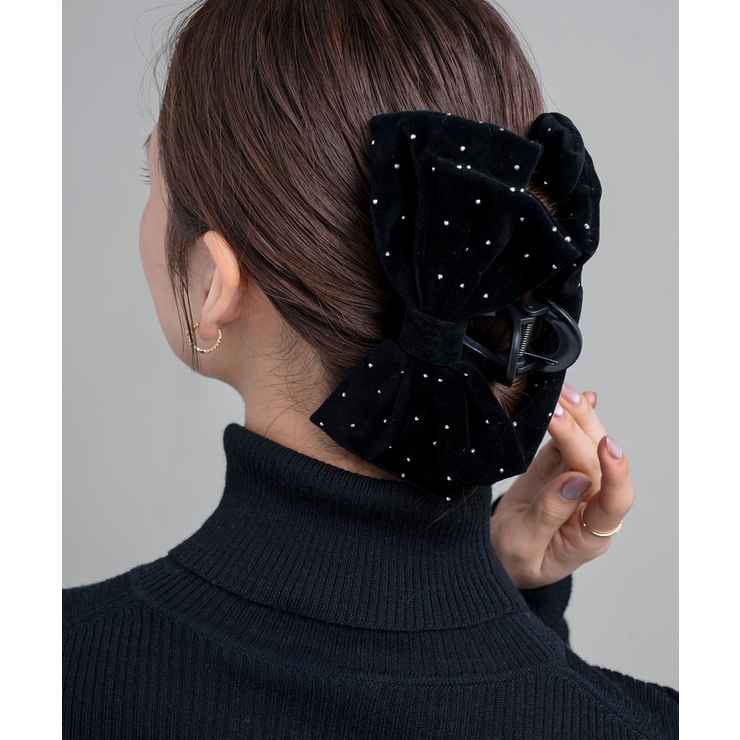 バンスクリップ ヘアクリップ リボン | CREAM-DOT | 詳細画像9 