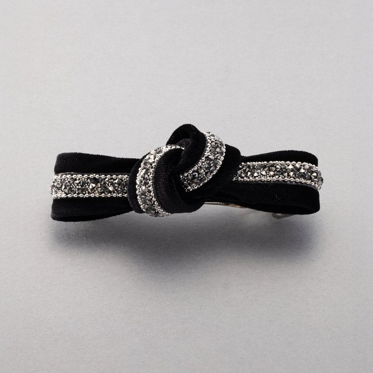 バレッタ リボン ベロア | CREAM-DOT | 詳細画像4 