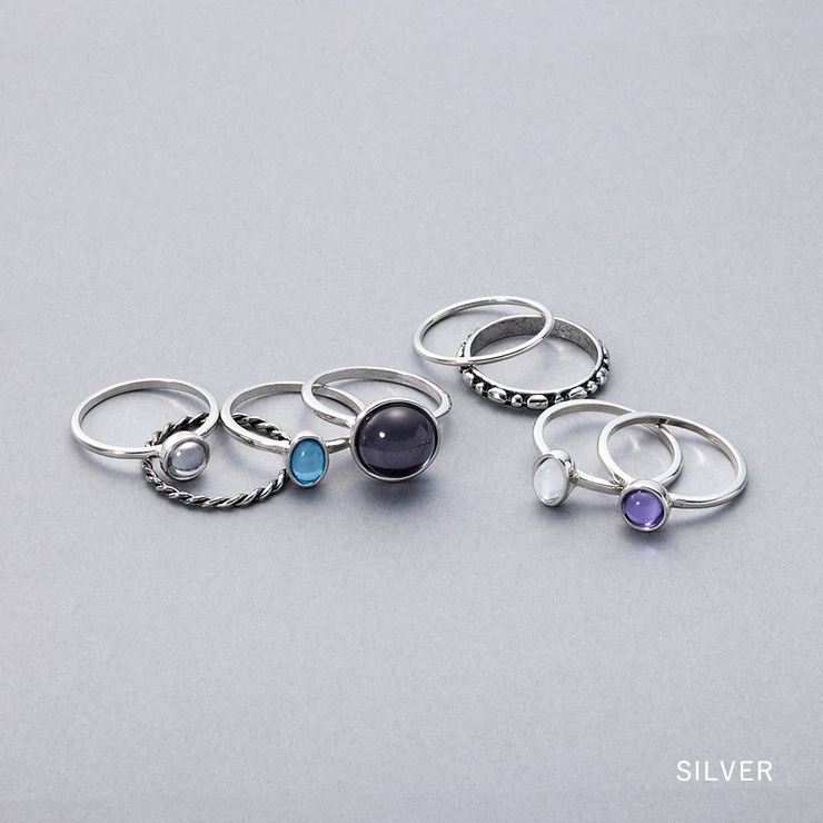 金属アレルギー対応 8点セット リング | CREAM-DOT | 詳細画像6 