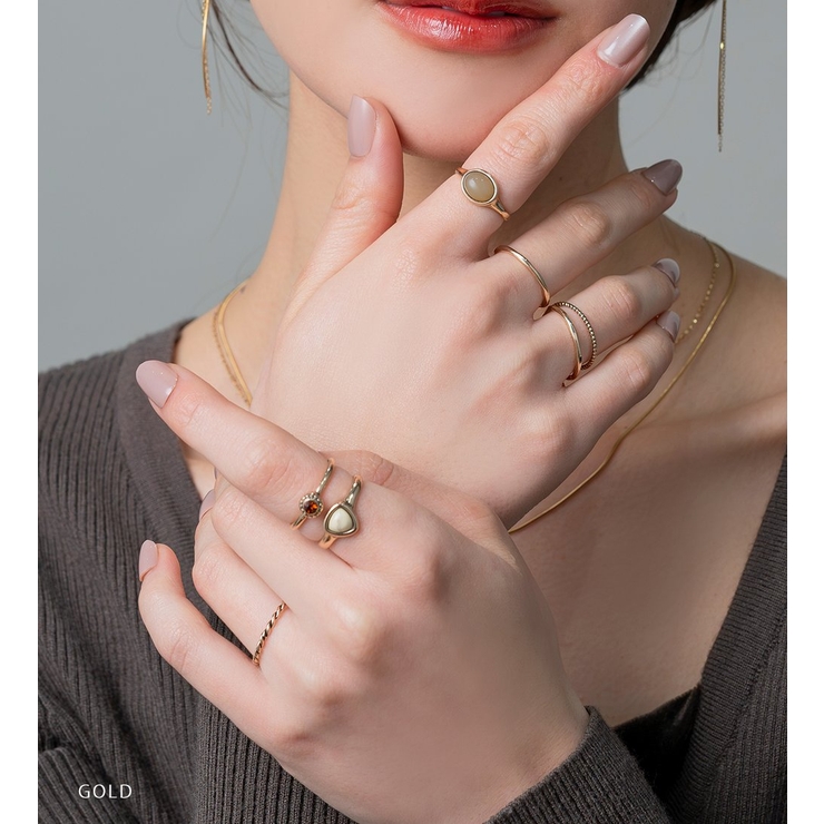 金属アレルギー対応 7点セット リング | CREAM-DOT | 詳細画像9 