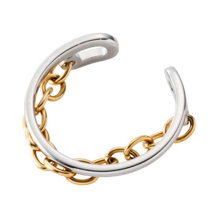 ミックスゴールド | サージカルステンレス 金属アレルギー対応 リング | CREAM-DOT