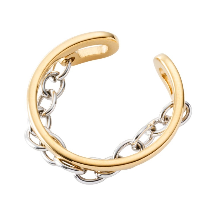 ミックスシルバー | サージカルステンレス 金属アレルギー対応 リング | CREAM-DOT