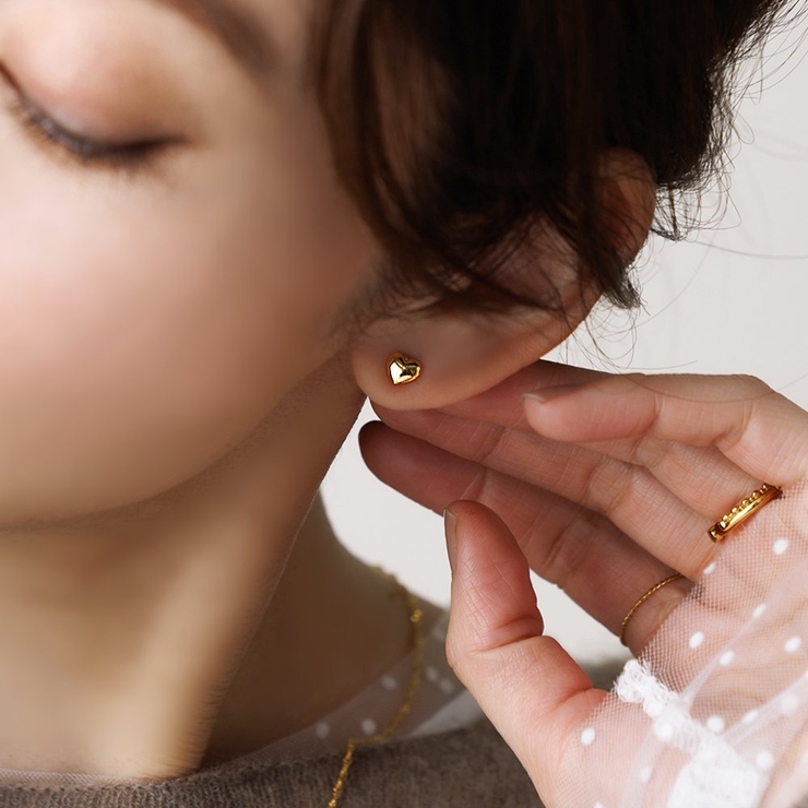 金属アレルギー対応 穴不要 ピアス見え | CREAM-DOT | 詳細画像9 