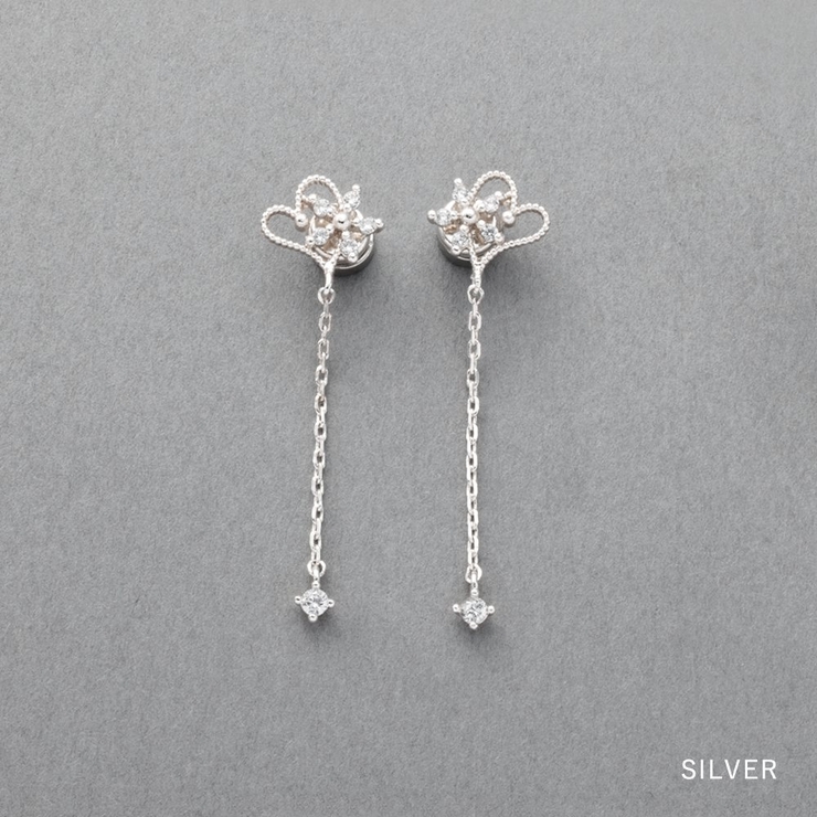 金属アレルギー対応 穴不要 ピアス見え | CREAM-DOT | 詳細画像6 