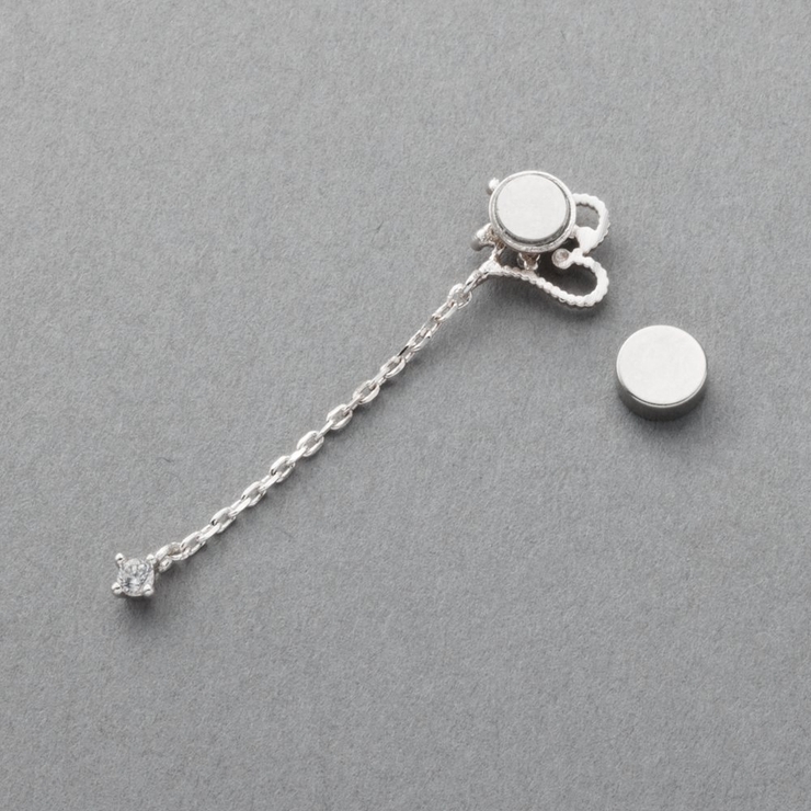 金属アレルギー対応 穴不要 ピアス見え | CREAM-DOT | 詳細画像7 