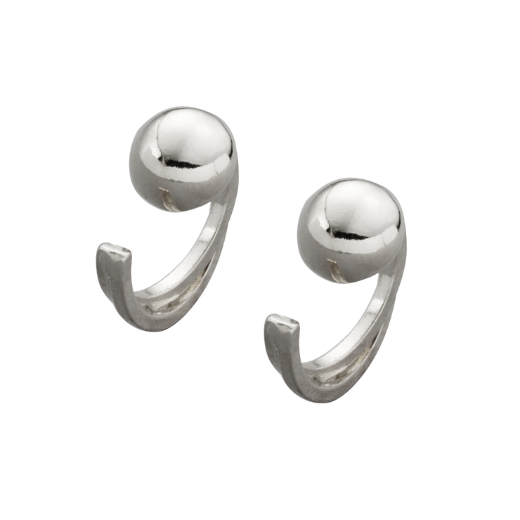 シルバー | 金属アレルギー対応 穴不要 ピアス見え | CREAM-DOT