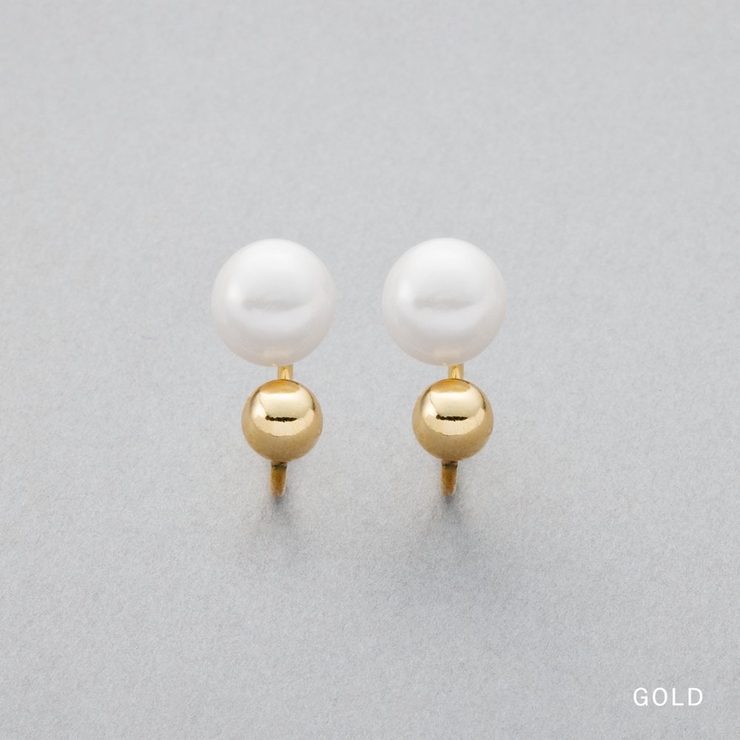 金属アレルギー対応 穴不要 ピアス見え | CREAM-DOT | 詳細画像4 