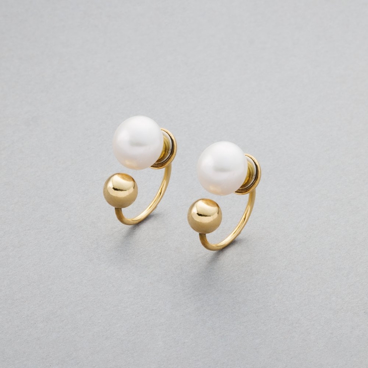 金属アレルギー対応 穴不要 ピアス見え | CREAM-DOT | 詳細画像6 