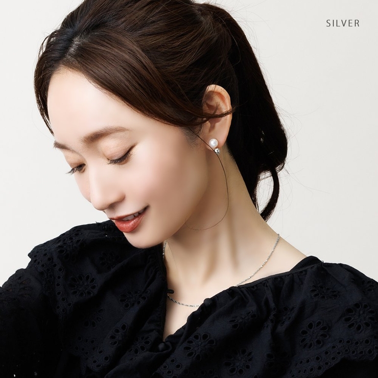 金属アレルギー対応 穴不要 ピアス見え | CREAM-DOT | 詳細画像10 