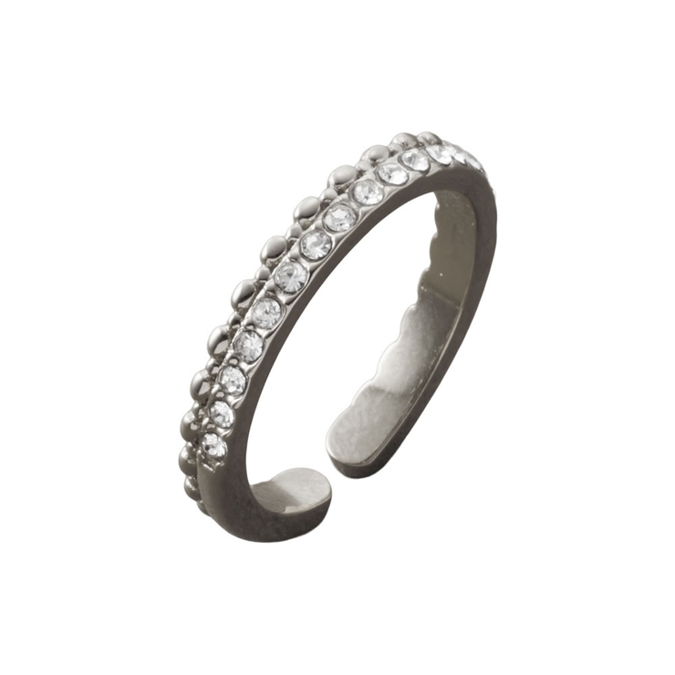 シルバー | サージカルステンレス 金属アレルギー対応 リング | CREAM-DOT