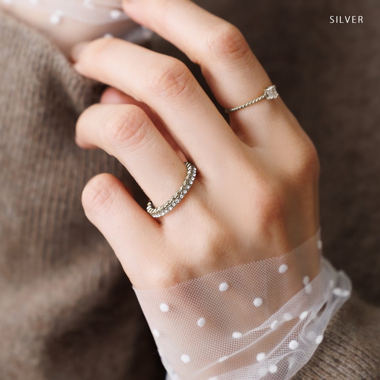 サージカルステンレス 金属アレルギー対応 リング | CREAM-DOT | 詳細画像9 