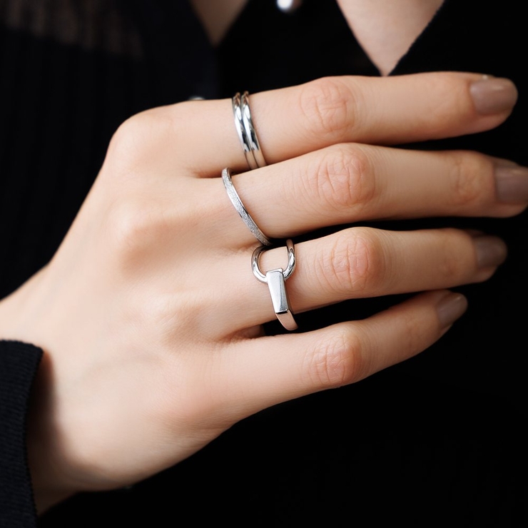 サージカルステンレス 金属アレルギー対応 リング | CREAM-DOT | 詳細画像9 