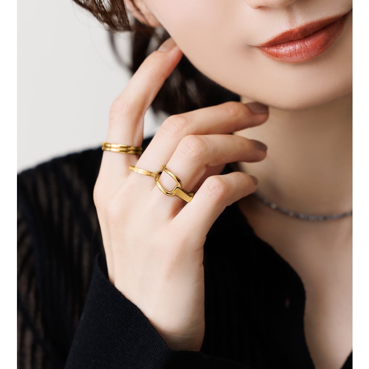 サージカルステンレス 金属アレルギー対応 リング | CREAM-DOT | 詳細画像10 