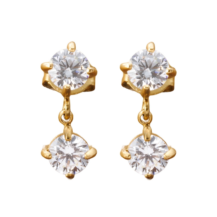 ゴールド | サージカルステンレス 金属アレルギー対応 ピアス | CREAM-DOT