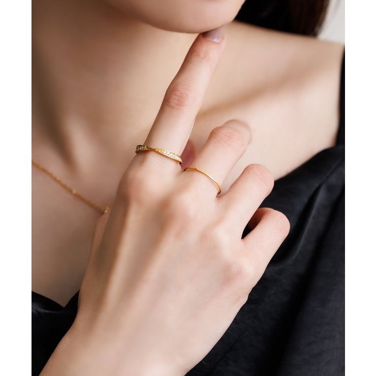 サージカルステンレス 金属アレルギー対応 リング | CREAM-DOT | 詳細画像10 